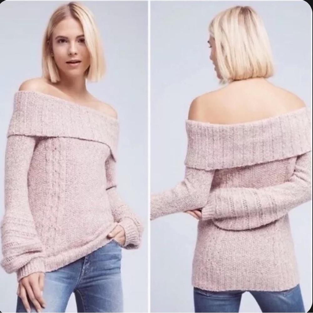 Anthropologie Sleeping on Snow Bubble Sleeve
